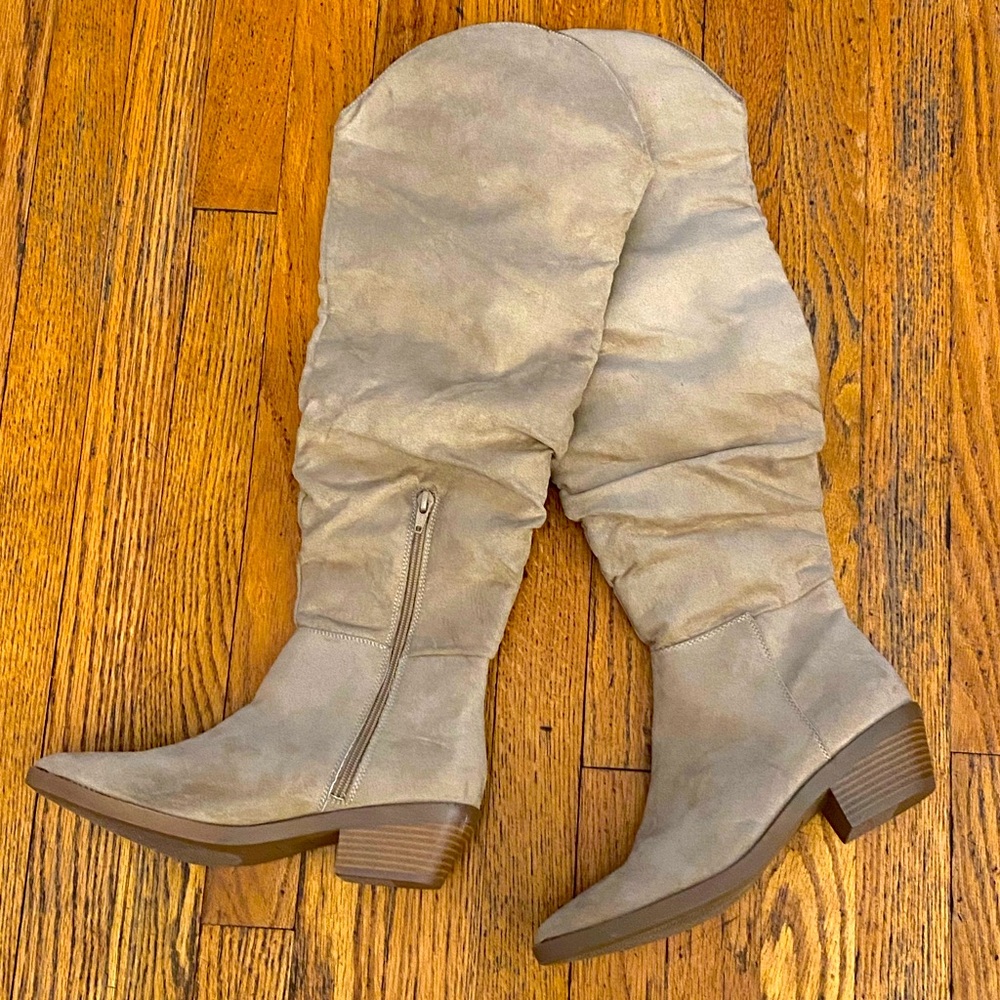 Over the knee boot
